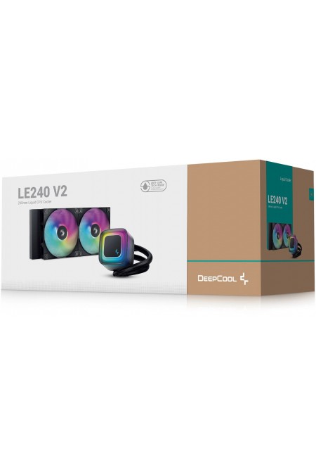 Система жидкостного охлаждения DeepСool LE240 V2 Black (R-LE360-BKAMMC-G-2) (черный) 5