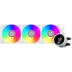 Система водяного охлаждения PcCooler DA360 Pro Digital WH ARGB (DA360PRO-WHAWXL-GL) (белый)