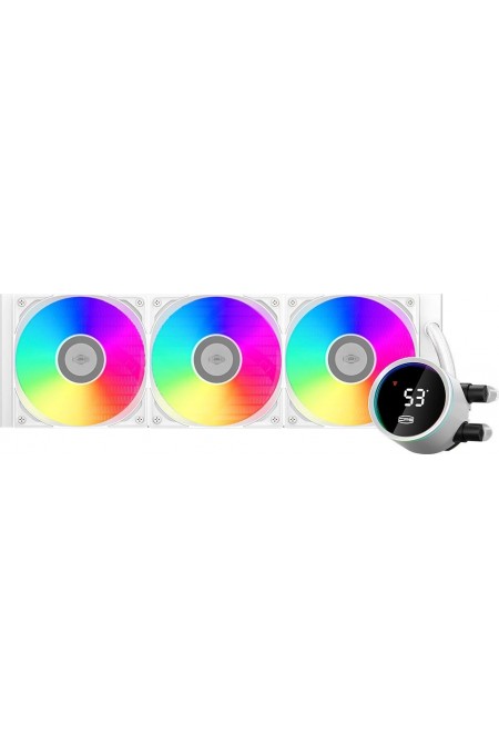 Система водяного охлаждения PcCooler DA360 Pro Digital WH ARGB (DA360PRO-WHAWXL-GL) (белый) 