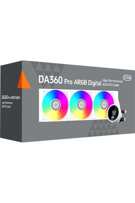 Система водяного охлаждения PcCooler DA360 Pro Digital WH ARGB (DA360PRO-WHAWXL-GL) (белый) 1