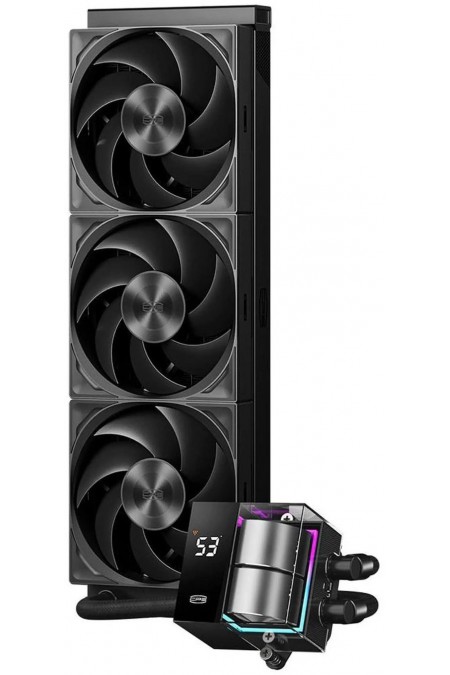 Система водяного охлаждения PcCooler DS360 Pro Digital ARGB (D7-S360WBKN-GL) (черный) 1