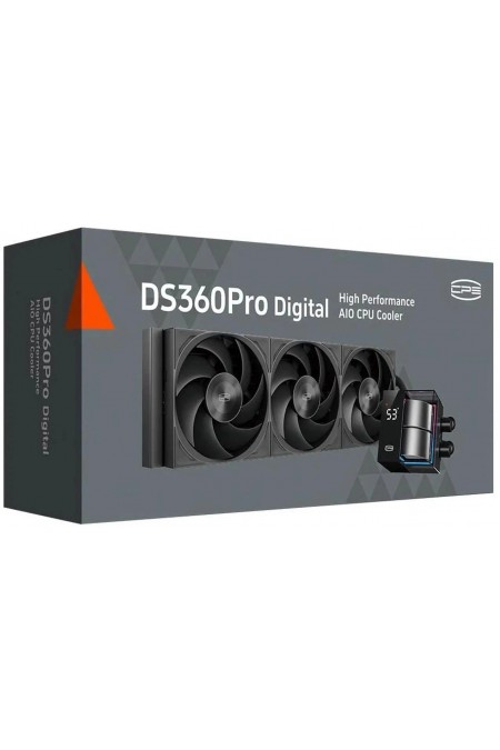 Система водяного охлаждения PcCooler DS360 Pro Digital ARGB (D7-S360WBKN-GL) (черный) 4