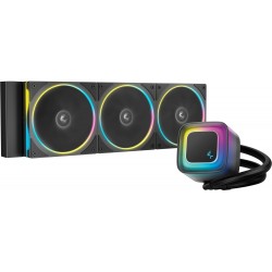 Система водяного охлаждения Deepcool LE360 PRO ARGB (R-LE360PRO-BKAMMC-G-1) (черный)