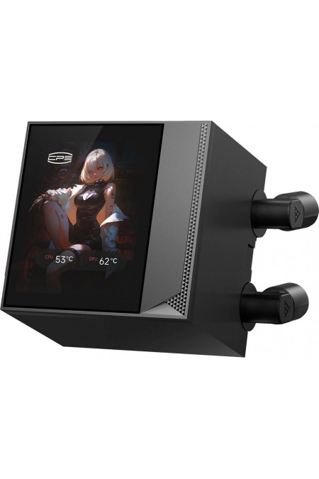 Система водяного охлаждения PcCooler DC360 Pro Display ARGB (DC360PRO-BKAWXY-GL) (черный) 1