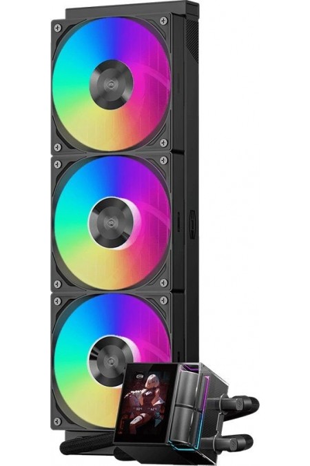 Система водяного охлаждения PcCooler DS360 Display ARGB (DS360-BKAWXY-GL) (черный) 2