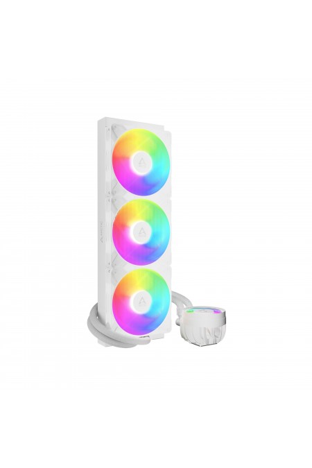 Жидкостная система охлаждения Arctic Cooling Liquid Freezer III Pro 420 Multi Compatible All-In-One CPU Water Cooler (ACFRE00189A) (белый) 