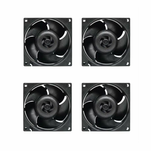 Комплект вентиляторов для корпуса Arctic S8038-10K (4 Pack) (ACFAN00291A) (черный) 1