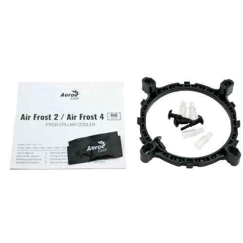 Кулер для процессора AeroCool Air Frost 4 RGB (черный/серебристый/белый) 3