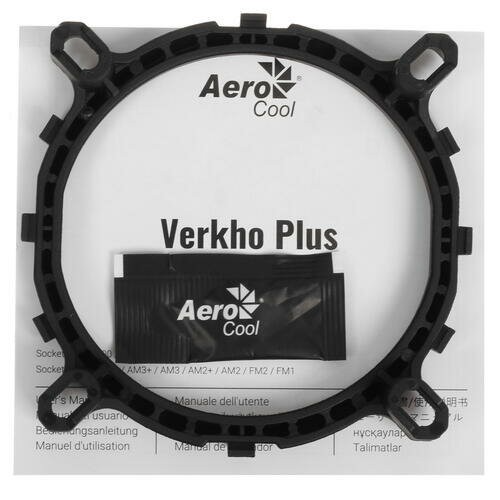 Кулер для процессора AeroCool Verkho Plus (черный/синий) 7