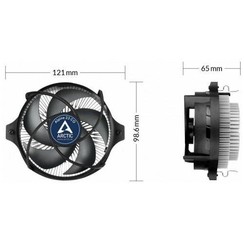 Кулер для процессора Arctic Alpine 23 CO (ACALP00036A) (черный) 7