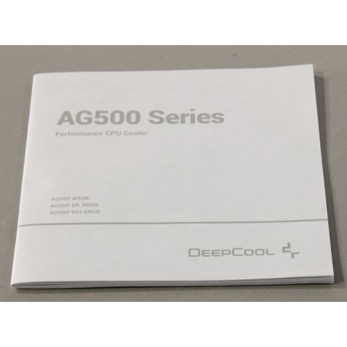 Кулер для процессора Deepcool AG500 WH ARGB (белый) 6