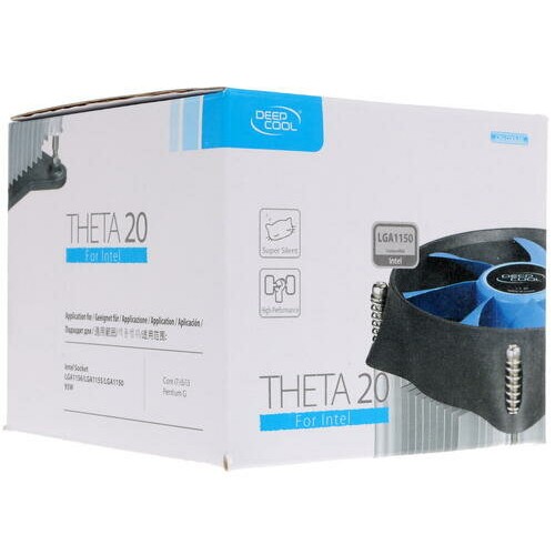 Кулер для процессора Deepcool THETA 20 (черный/серебристый) 9