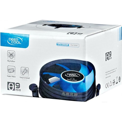 Кулер для процессора Deepcool THETA 9 PWM (серебристый/черный/голубой) 3