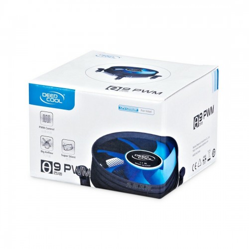 Кулер для процессора Deepcool THETA 9 PWM (серебристый/черный/голубой) 7