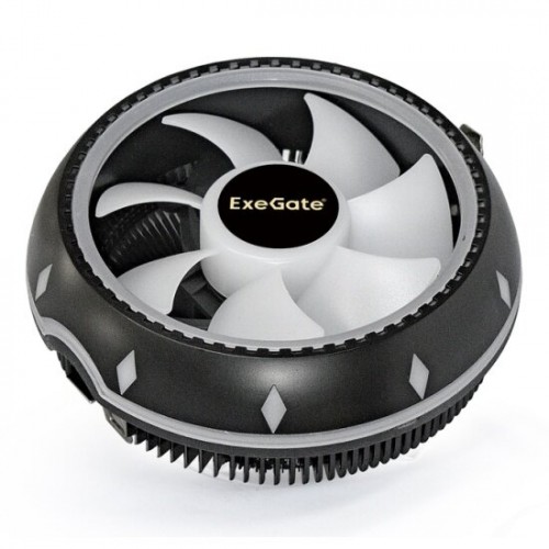 Кулер для процессора ExeGate Dark Magic EE126M-PWM.RGB (EX286156RUS) (черный) 1