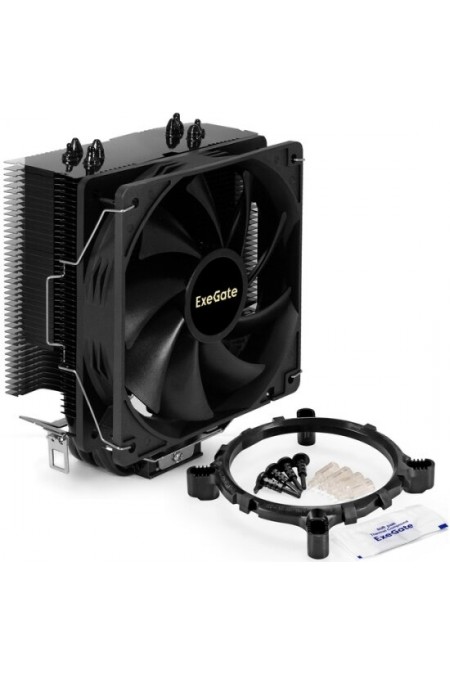 Кулер для процессора ExeGate Dark Magic EXX400-PWM (EX286299RUS) (черный) 4
