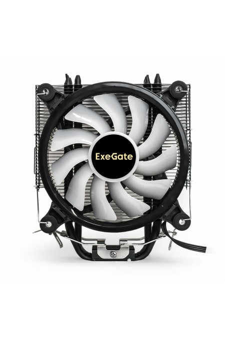 Кулер для процессора ExeGate Dark Magic EXX400V2-PWM. RGB (EX293667RUS) (черный/серебристый) 1