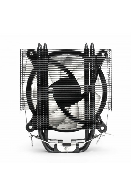 Кулер для процессора ExeGate Dark Magic EXX400V2-PWM. RGB (EX293667RUS) (черный/серебристый) 2