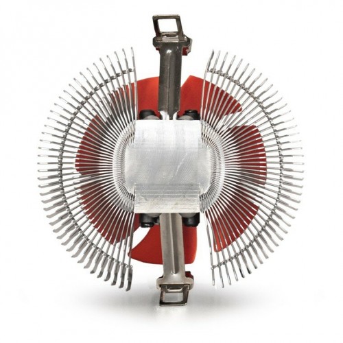 Кулер для процессора ExeGate EE80 (EX286144RUS) (серебристый/оранжевый) 1