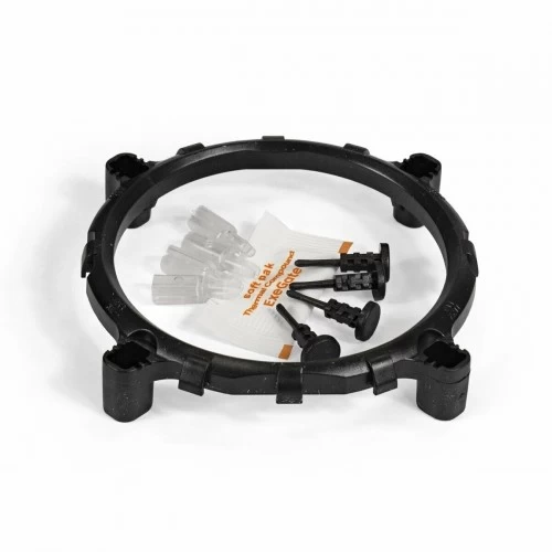 Кулер для процессора ExeGate EE80 (EX286144RUS) (серебристый/оранжевый) 5