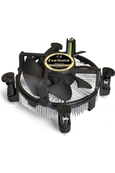 Кулер для процессора ExeGate EЕ97378 (EX283278RUS) (черный) 