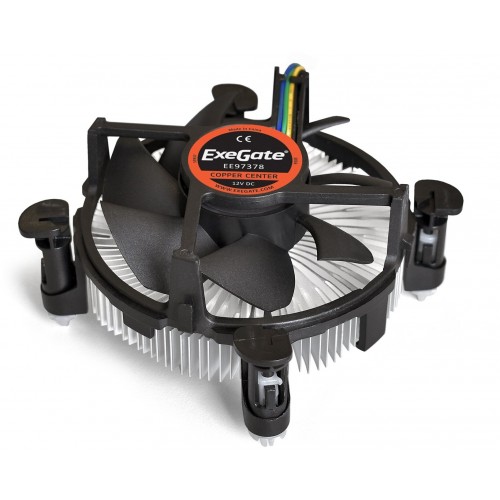 Кулер для процессора ExeGate EЕ97378 (EX283278RUS) (черный) 