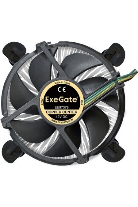 Кулер для процессора ExeGate EЕ97378 (EX283278RUS) (черный) 3