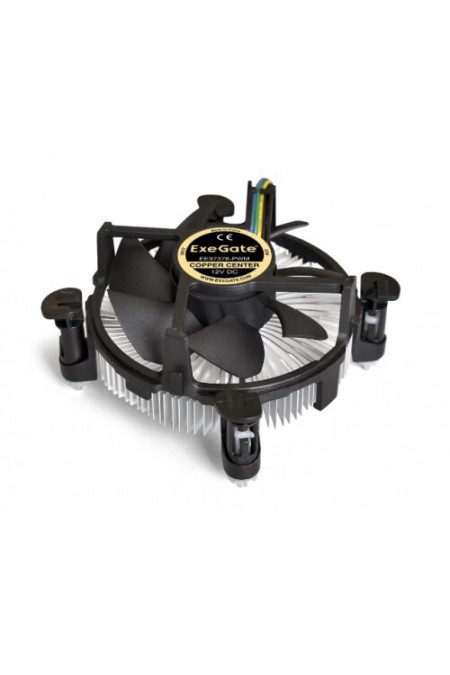 Кулер для процессора ExeGate EЕ97378-PWM (EX283277RUS) (черный) 
