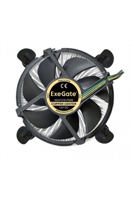 Кулер для процессора ExeGate EЕ97378-PWM (EX283277RUS) (черный) 1
