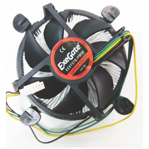 Кулер для процессора ExeGate EЕ97378-PWM (EX283277RUS) (черный) 3