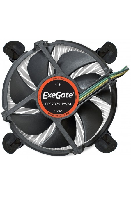 Кулер для процессора ExeGate EE97379 (EX283280RUS) (серебристый/черный) 2