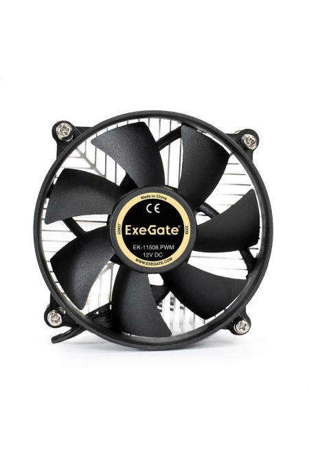 Кулер для процессора ExeGate EK-11508.PWM (EX286141RUS) (белый/черный) 
