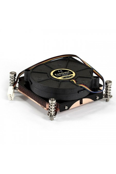 Кулер для процессора ExeGate ESNK-0049.PWM.1U.115x.Cu (EX286162RUS) (медный/черный) 