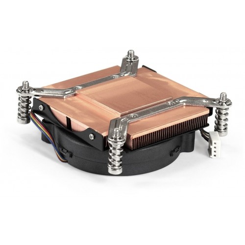 Кулер для процессора ExeGate ESNK-0049.PWM.1U.115x.Cu (EX286162RUS) (медный/черный) 1