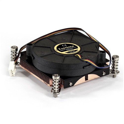 Кулер для процессора ExeGate ESNK-0049.PWM.1U.115x.Cu (EX286162RUS) (медный/черный) 2