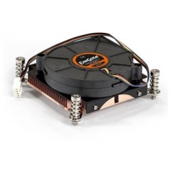 Кулер для процессора ExeGate ESNK-0049.PWM.1U.2011/66.Cu (EX286161RUS) (медный/черный)