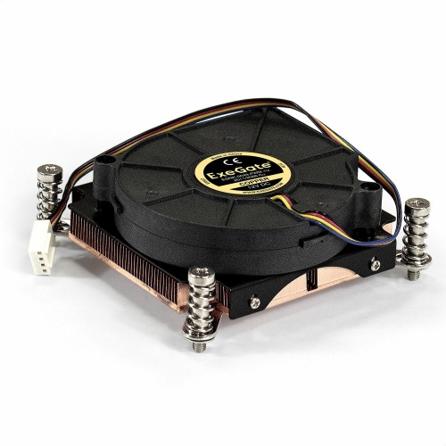 Кулер для процессора ExeGate ESNK-0049.PWM.1U.2011/66.Cu (EX286161RUS) (медный/черный) 3