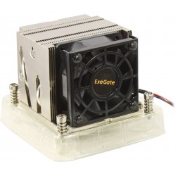 Кулер для процессора ExeGate ESNK-P0048AP4.PWM.2U.2011.Cu (EX293443RUS) (черный)