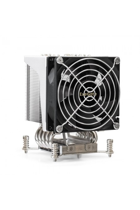 Кулер для процессора ExeGate ESNK-P0050AP4.PWM.4U.2011.Cu (EX293433RUS) (черный) 