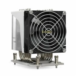 Кулер для процессора ExeGate ESNK-P0064AP4. PWM.4U. SP3. Cu (EX293437RUS) (черный/серебристый)