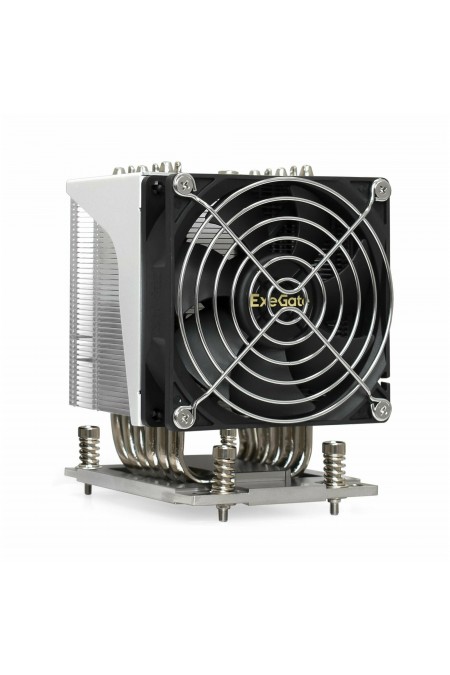 Кулер для процессора ExeGate ESNK-P0064AP4. PWM.4U. SP3. Cu (EX293437RUS) (черный/серебристый) 