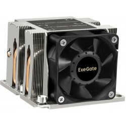 Кулер для процессора ExeGate ESNK-P0068AP4.PWM.2U.3647. Cu (EX293439RUS) (черный)