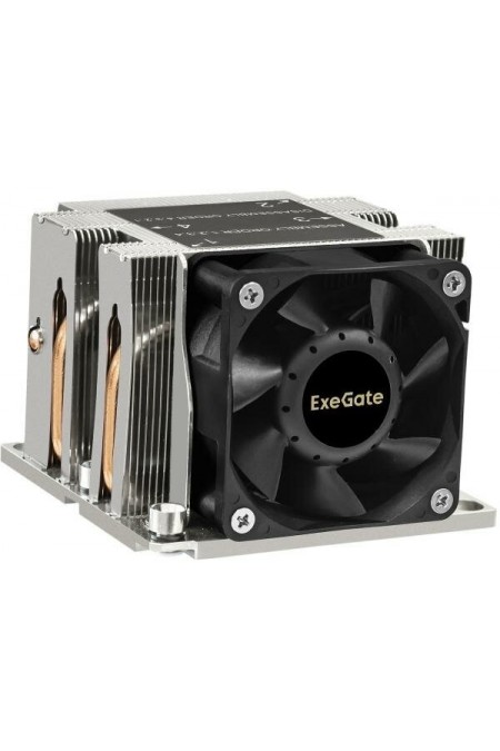 Кулер для процессора ExeGate ESNK-P0068AP4.PWM.2U.3647. Cu (EX293439RUS) (черный) 