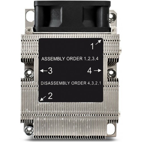 Кулер для процессора ExeGate ESNK-P0068APS4.PWM.2U.3647.Cu (EX293440RUS) (черный) 9