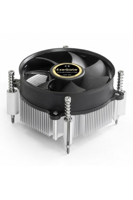 Кулер для процессора ExeGate ETA-20.PWM.V1700 (EX292655RUS) (черный) 