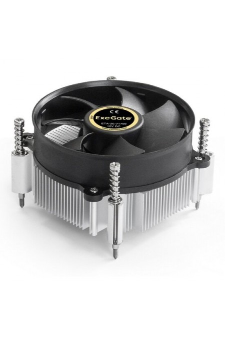 Кулер для процессора ExeGate ETA-20.V1700 (EX292654RUS) (черный) 