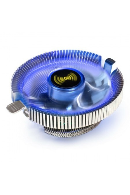 Кулер для процессора ExeGate Wizard EE91 (EX286146RUS) (медный/синяя подсветка) 