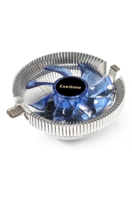 Кулер для процессора ExeGate Wizard EE91 (EX286146RUS) (медный/синяя подсветка) 1