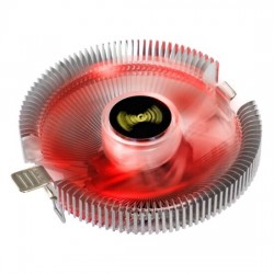 Кулер для процессора ExeGate Wizard EE91 (EX286147RUS) (медный/красная подсветка)