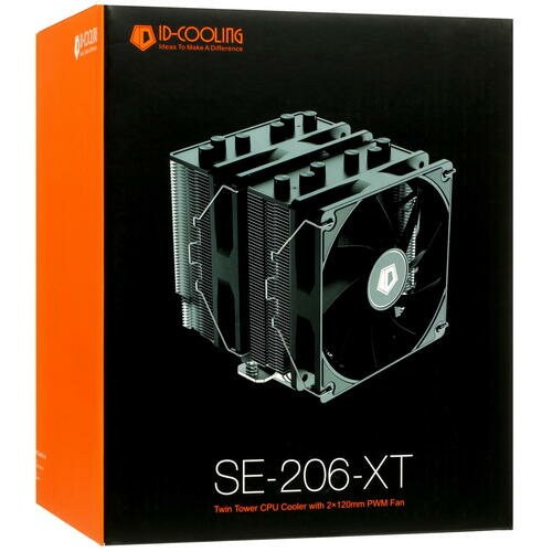 Кулер для процессора ID-COOLING SE-206-XT (черный) 8